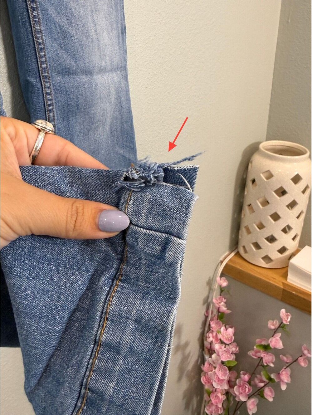 Free People Vintage Flare Denim Jeans - Women's 27 - Picture 6 of 7